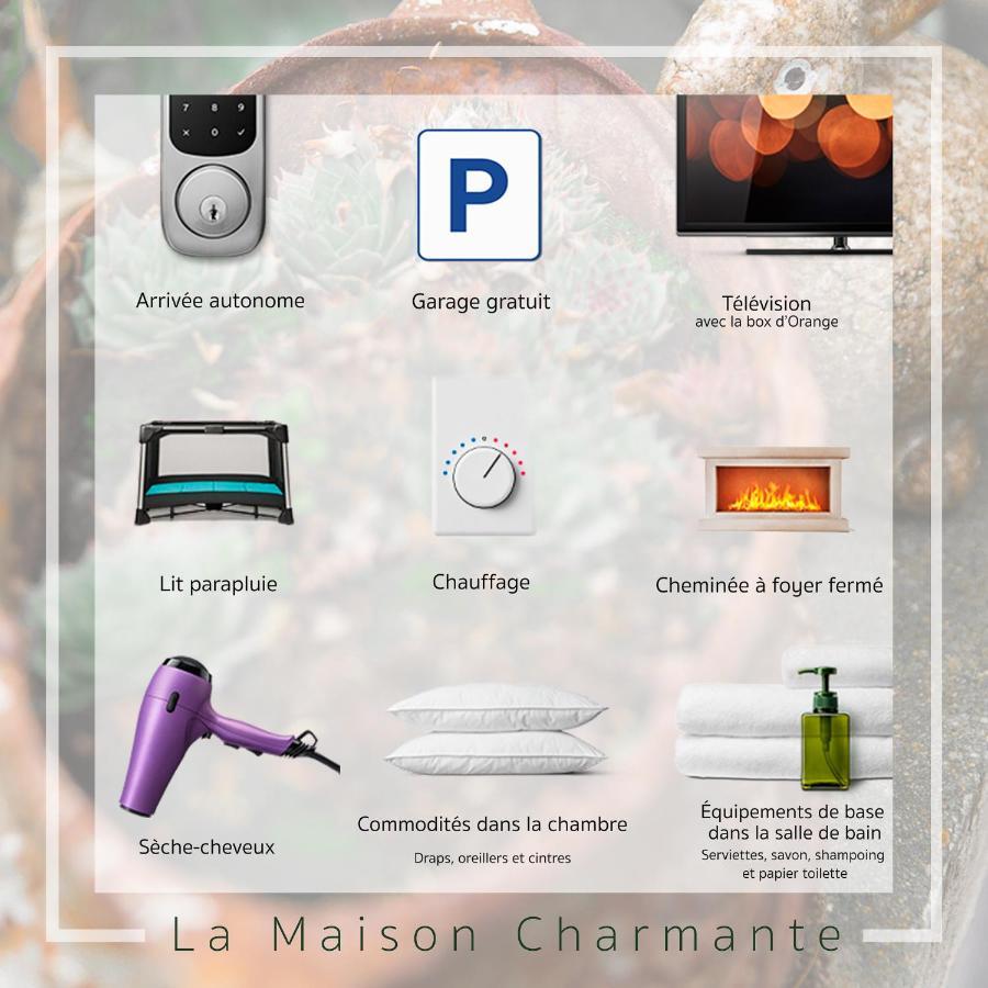 La Maison Charmante Châtellerault Esterno foto